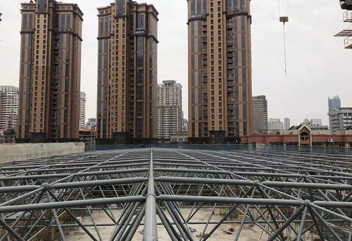 大庆螺栓球网架结构